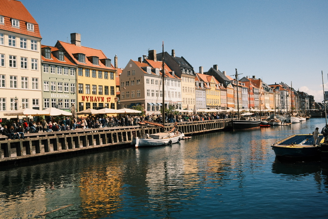 Colorful canal houses at Nyhavn